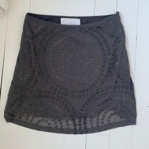 Christopher Kane for Topshop exclusive mini skirt